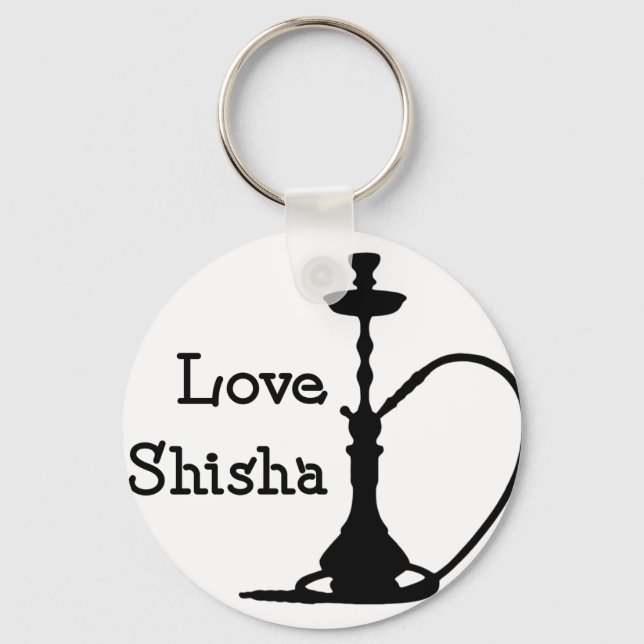 Porte-clés Love Shisha (Recto)