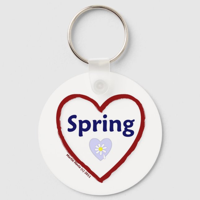 Porte-clés Love Spring (Recto)