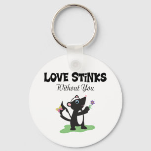 Porte-clés Love Stinks