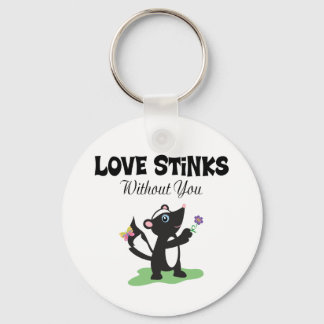 Porte-clés Love Stinks