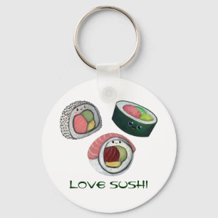 Porte-clés Love Sushi