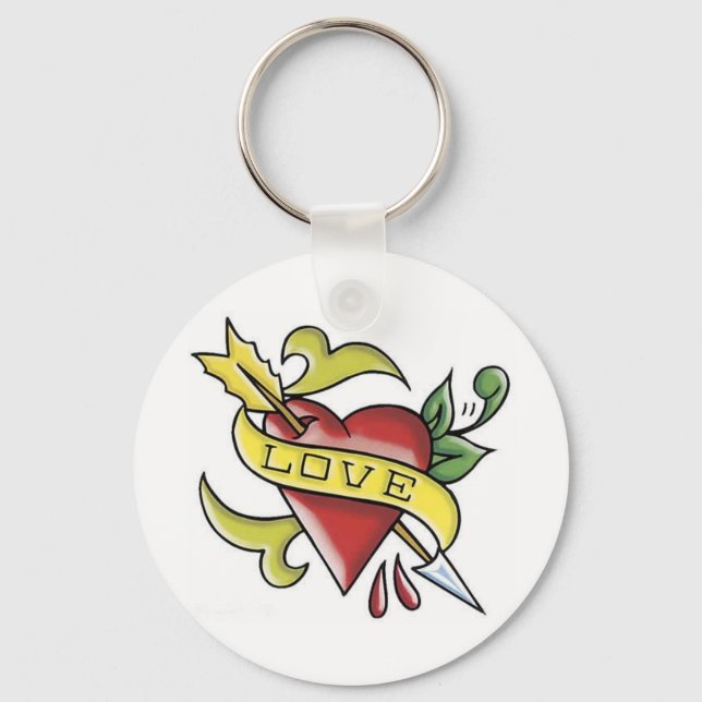 Porte-clés Love Tattoo Porte - clé (Recto)