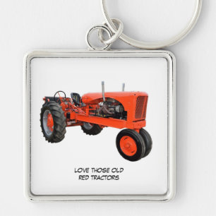 Porte-clés Love Those Old Red Tractors