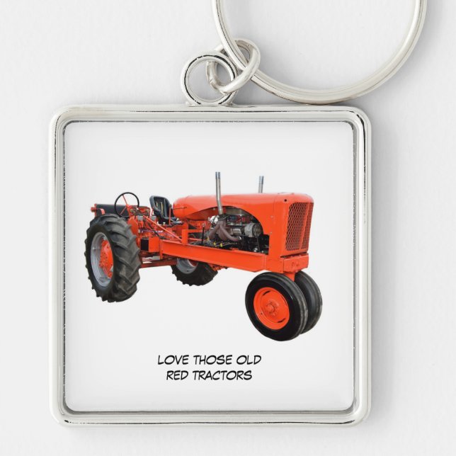 Porte-clés Love Those Old Red Tractors (Devant)
