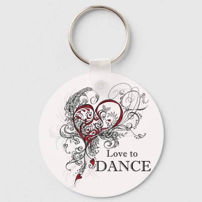 Porte-clés Love to Dance Porte - clé (Recto)