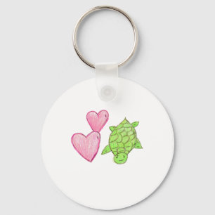 Porte-clés Love Turtle