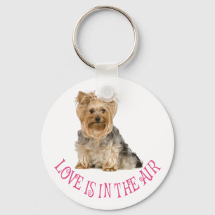 Porte-clés Love Yorkshire Terrier Chien Chien Chien Porte - c