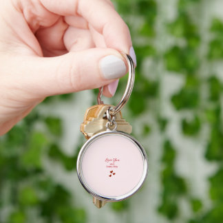Porte-clés Love You More Every Day Keychain