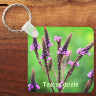 Porte-clés Lovely Vervain Fleur sauvage personnalisé
