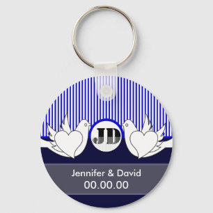 Porte-clés Loves Doves Porte - clés Mariages