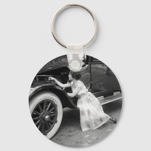 Porte-clés Loving My Old Car, années 1920