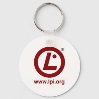 Porte-clés LPI Logo Button Keychain