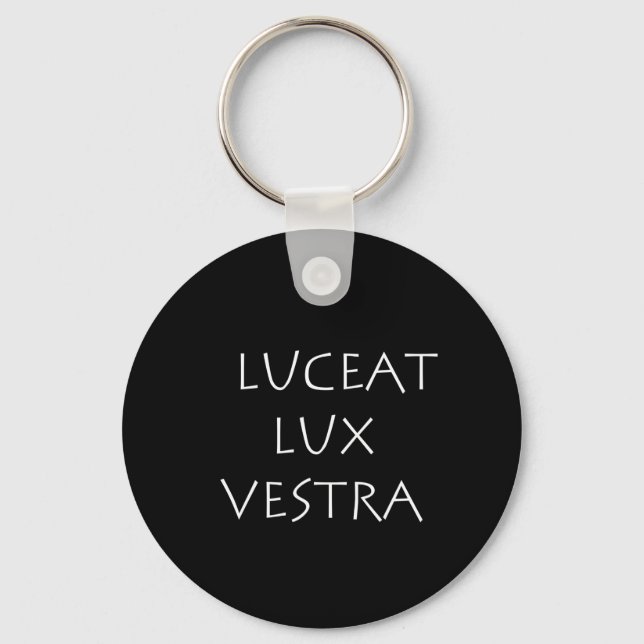 Porte-clés Luceat lux vestra (Recto)