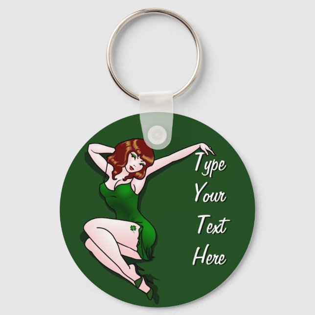 Porte-clés Lucky Keychain Personalized Key Chain Lucky (Recto)