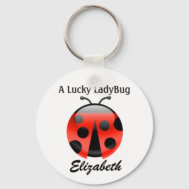 Porte-clés Lucky Ladybug Keychain - SRF (Recto)
