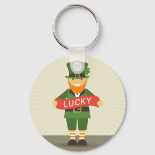 Porte-clés lucky leprechaun