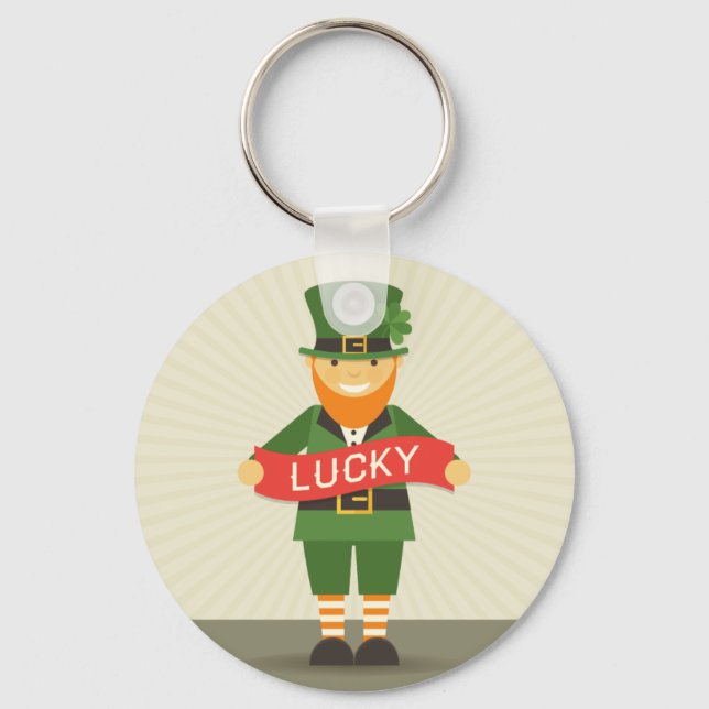 Porte-clés lucky leprechaun (Recto)
