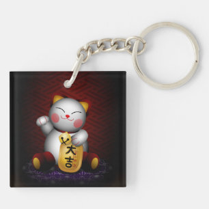 Porte-clés Lucky Maneki Neko