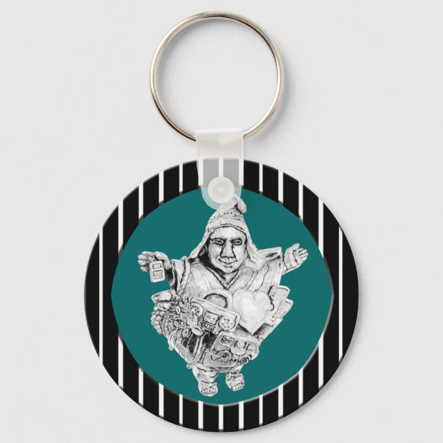 Porte-clés Lucky Metal Ekeko Keychain (Recto)