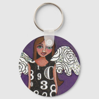 Porte-clés LUCKY NUMBERS ANGEL - un porte - clé béni