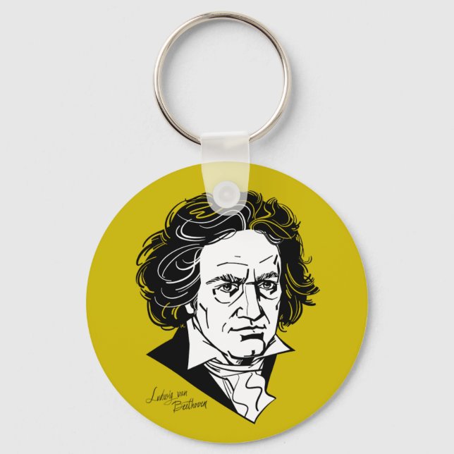 Porte-clés Ludwig van Beethoven (Recto)