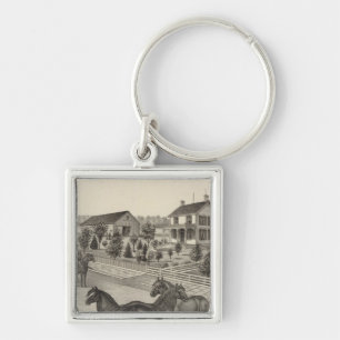 Porte-clés Luellen et Fox, Résidence de John Fox, Kansas
