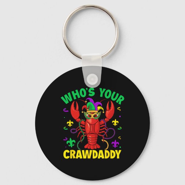 Porte-clés Lui Déchirer Votre Crawdaddy Crawfish Jester perle (Recto)