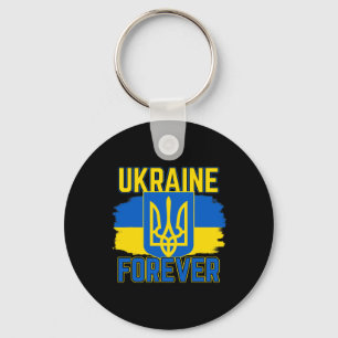 Porte-clés L'Ukraine pour toujours pour les Ukrainiens fiers 