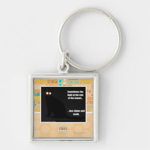 Porte-clés Lumière à l'extrémité du tunnel