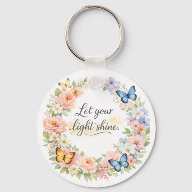 Porte-clés Lumière brillante (Recto)