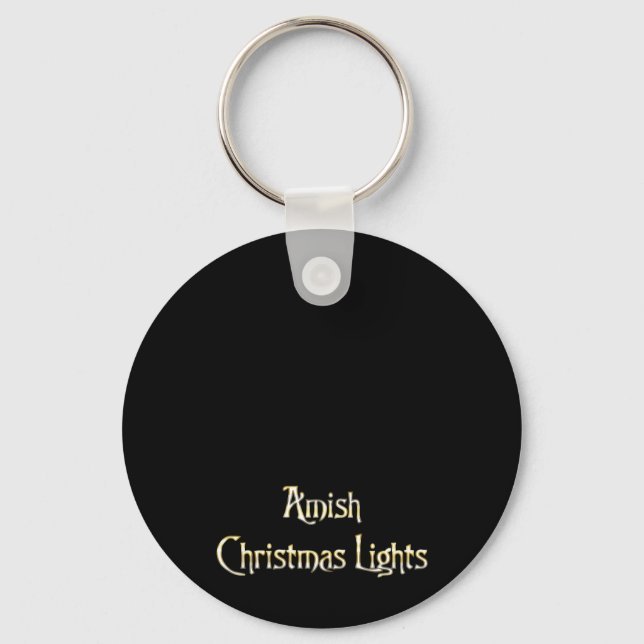 Porte-clés Lumières de Noël Amish (Recto)