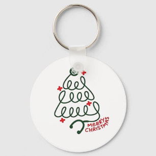 Porte-clés Lumières de Noël en forme de stéthoscope sur un ar