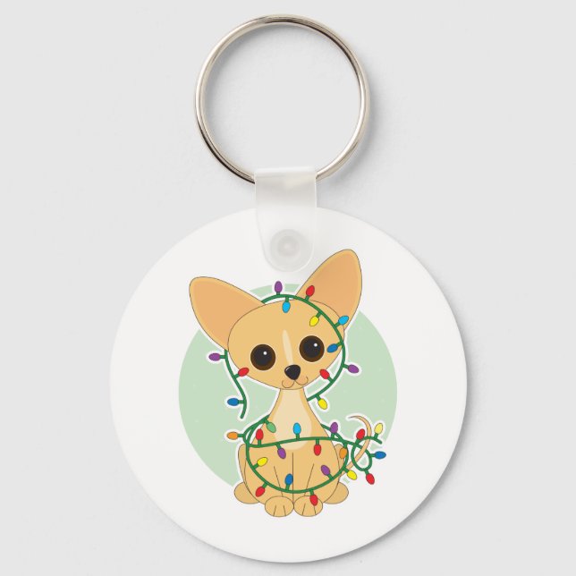 Porte-clés Lumières du Chihuahua (Recto)