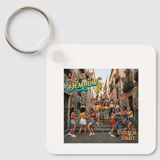 Porte-clés Luna y Dembow (Recto)
