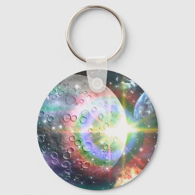 Porte-clés lune arc (Recto)