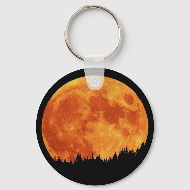 Porte-clés Lune de récolte (Recto)