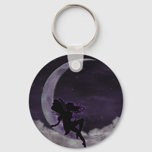 Porte-clés Lune féerique