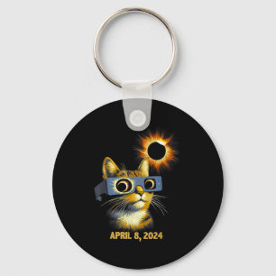 Porte-clés Lunettes de soleil drôles d'éclipse solaire totale
