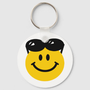 Porte-clés Lunettes de soleil étées perché sur le visage