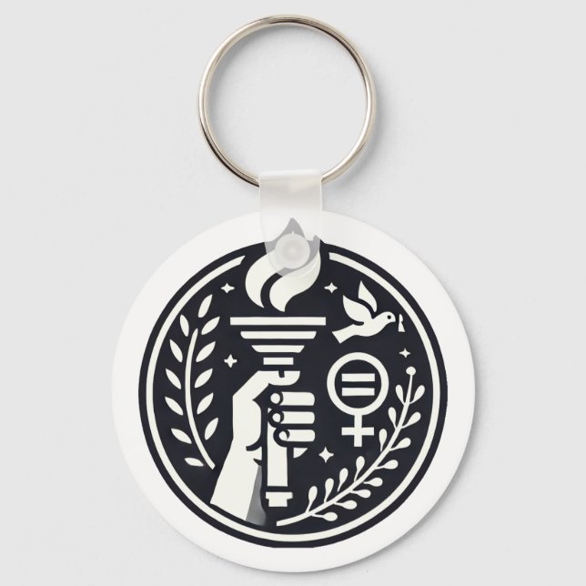 Porte-clés L'unité se lève (Recto)