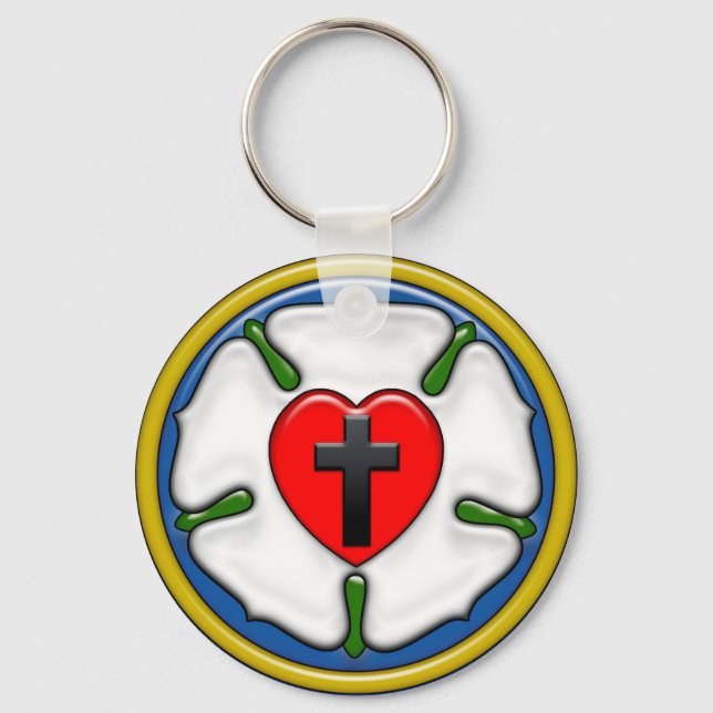 Porte-clés Luther, Rose, (Recto)