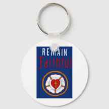 LUTHER ROSE SUR BANNER-RESTE FIDÈLE