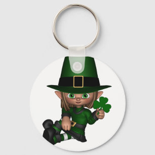 Porte-clés Lutin irlandais mignon de Toon - 1