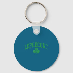 Porte-clés Lutin irlandais St Patrick drôle shamrock