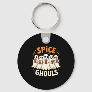 Porte-clés Lutins d'épices Halloween drôle Fantôme Citrouille