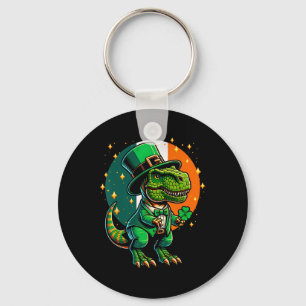 Porte-clés Lutins Dinosaure T-rex Saint-Patrick Irlandais