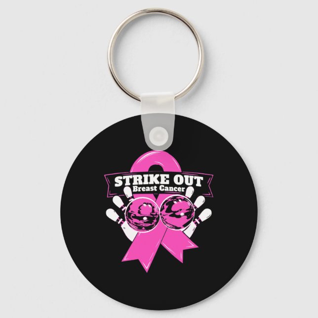 Porte-clés Lutte contre le cancer du sein (Recto)