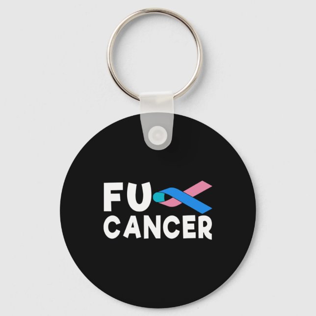 Porte-clés Lutte contre le cancer Ruban 21 (Recto)