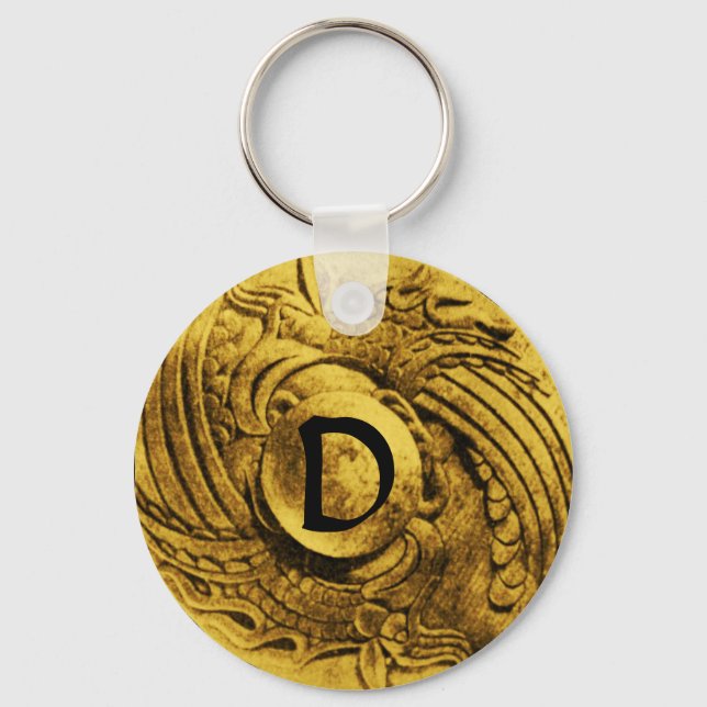 PORTE-CLÉS LUTTE CONTRE LE MONOGRAMME GRIFFINS (Recto)