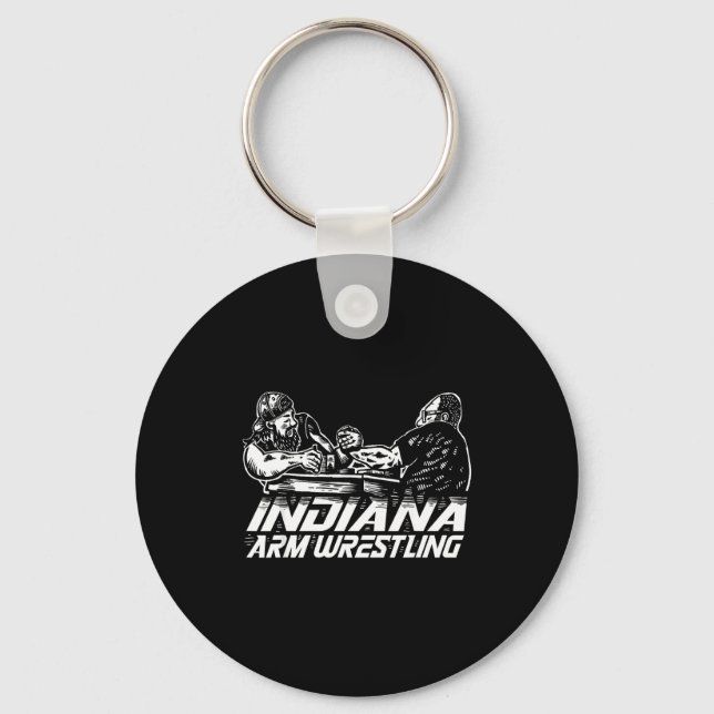 Porte-clés lutte de bras de l'Indiana  (Recto)